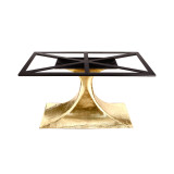 Villa & House - Stockholm Oval Dining Table - Polished Brass