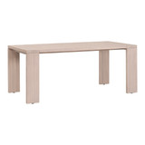 Essentials For Living - Sur Outdoor Dining Table, Washed Ever Teak