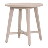 Essentials For Living - Carmel Outdoor 36" Round Counter Table, Washed Ever Teak