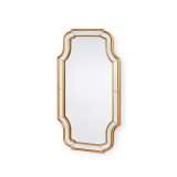 Small Boleyn mirror from Villa & House, distressed antique look Small Boleyn mirror from Villa & House, distressed antique look