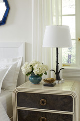 Villa & House – Rama Lamp with Shade, Blackened Bronze & Gold Villa & House – Rama Lamp with Shade, Blackened Bronze & Gold