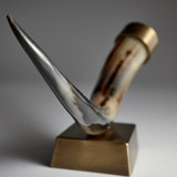 Valhalla Sculpture in Natural And Antique Brass by Cyan Design