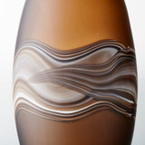 Large Nina Vase in Amber Swirl by Cyan Design