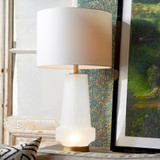 Mila Table Lamp in Aged Brass by Cyan Design