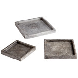 Large Gryphon Tray in Grey by Cyan Design