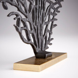 Medium Bonzai Sculpture in Matte Black And Gold by Cyan Design
