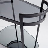 Cosmo Bar Cart in Black, Small by Cyan Design Cosmo Bar Cart in Black, Small by Cyan Design