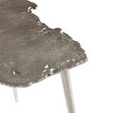 Needle Side Table in Antique Nickel by Cyan Design Needle Side Table in Antique Nickel by Cyan Design