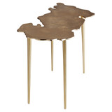 Atlas Cocktail Table in Aged Gold by Cyan Design