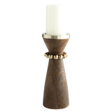 Medium Parvati Candleholder in Grey by Cyan Design