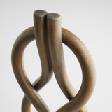 Hercules Knot Sculpture in Mahagony Finish by Cyan Design