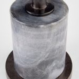 Jetson Accent Table Designed by J Kent Martin in Blackened Nickel by Cyan Design 