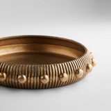 Small Batten Tray Designed by J Kent Martin in Antique Brass by Cyan Design