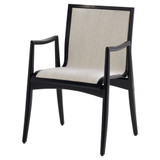 Vitra Chair in Cream and Grey Directional Weave