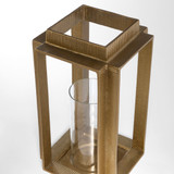 Small Graycliff Lantern Designed by J Kent Martin in Aged Brass by Cyan Design