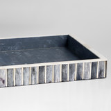 Small Lapis Tray in Blue & White by Cyan Design