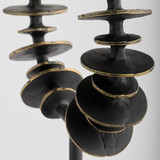 Large Barcelo Sculpture in Antique Bronze, White & Brass by Cyan Design