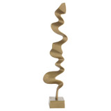 Andra Sculpture in Antique Brass by Cyan Design