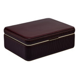WOLF - Bella Large Jewelry Box in Bordeaux WOLF - Bella Large Jewelry Box in Bordeaux