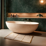 Graccioza Modest Bath Rug in Gold