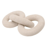 Essentials For Living - Crew Rope Link in Natural & White Flat Rope Essentials For Living - Crew Rope Link in Natural & White Flat Rope