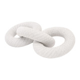 Essentials For Living - Crew Rope Link in White Speckle Flat Rope