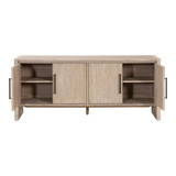 Essentials For Living - Halloway Media Sideboard in Natural Gray Acacia
