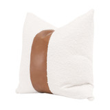 Essentials For Living - The Split Decision 20" Essential Pillow in LiveSmart Boucle-Snow Essentials For Living - The Split Decision 20" Essential Pillow in LiveSmart Boucle-Snow