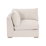 Essentials For Living - Newport Outdoor Modular Corner Chair in LiveSmart Shapiro-Sand Essentials For Living - Newport Outdoor Modular Corner Chair in LiveSmart Shapiro-Sand