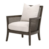 Essentials For Living - Caris Club Chair in LiveSmart Gellar-Linen