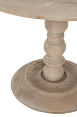 Essentials For Living - Chelsea 42" Round Dining Table in Smoke Gray Pine Essentials For Living - Chelsea 42" Round Dining Table in Smoke Gray Pine