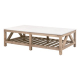 Essentials For Living - Spruce Coffee Table in Smoke Gray Pine