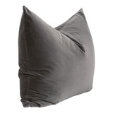 Essentials For Living - The Basic 34" Essential Dutch Pillow in Dark Dove Velvet
