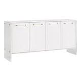 Essentials For Living - Sonia Shagreen Media Sideboard in Pearl Shagreen