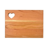 Love Birds Cherry Cutting Board by Carved Solutions Love Birds Cherry Cutting Board by Carved Solutions