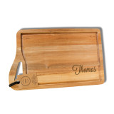 Acacia Cheese Board with Juice Groove by Carved Solutions