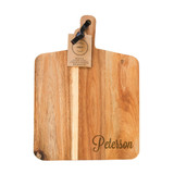 Acacia Cheese Board with Handle by Carved Solutions Acacia Cheese Board with Handle by Carved Solutions