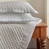 Hudson Linen Quilted Sham by Bovi