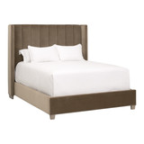 Essentials For Living - Chandler Cal King Bed in Caramel Velvet Essentials For Living - Chandler Cal King Bed in Caramel Velvet