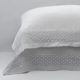 Vintage Linen Shams by Bovi