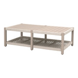 Essentials For Living - Wrap Outdoor Coffee Table, Oat Flat Rope