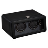 WOLF Windsor Double Watch Winder with Cover