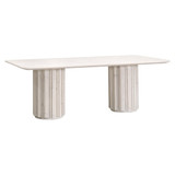 Essentials For Living - Roma Dining Table in White Wash Pine
