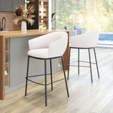 Zuo Modern Essen Barstool Ivory