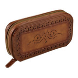  WOLF - Brogue 2 Piece Watch Zip Case