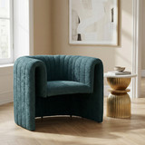Zuo Modern Viana Accent Chair Aquamarine