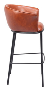 Zuo Modern Garston Barstool Brown