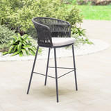 Zuo Modern Freycinet Barstool (Set of 2) Black