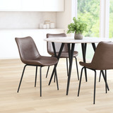 Zuo Modern Byron Dining Chair (Set of 2) Brown