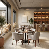 Zuo Modern Molly Dining Table Brown